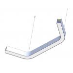 Customized LED Curved Light 60W 3000lm-10000lm Curved Led Ceiling Light