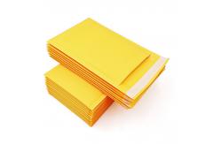 China Natural Padded Roll Kraft Bubble  Mailer Light Purple Bubble Envelope supplier