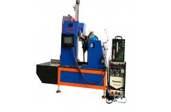 China Touch Screen Automated Welding Equipment For Flange 0.8mm - 3mm Thickness supplier