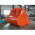 10 CBM Excavator Rock Bucket High Loading Capacity With ISO Certified