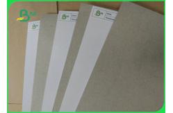 China Lightweight Whiteness 230gsm Grey Back Coated Duplex Board With Offset Printing supplier