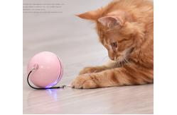 China Interactive USB Charging Electronic Cat Ball Interactive Cat Toys Balls supplier