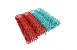China 5/8 - 1-3/4 Double Loop Binding Wire For Notebook supplier