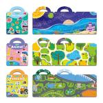 SGS Children'S Creative Sticker Book OffSet Printing For Education