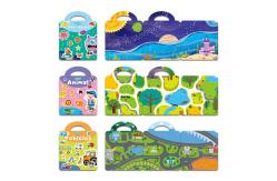 China SGS Children'S Creative Sticker Book OffSet Printing For Education supplier