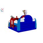 Commercial Custom Inflatable Pirate Fun City Inflatable Castle For Kids
