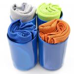 Skin Friendly Polyester Printed Custom Microfiber Cooling Towel Cold Ice Towel Sport Towel Custom Logo for sale