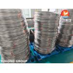 SUS304 Coiled Stainless Steel Medical Capillary Tubing For Injection Needle Tubes ISO9626 for sale