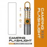 IP65 Strong Outdoor Camping Flashlights / Rechargeable Camping Flashlight for sale