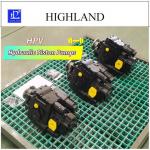 Highland HPV90 Manual Control Hydraulic Axial Piston Pumps For Walking Machinery