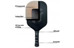 China Lightweight Thermoformed Pickleball Paddle Custom Pickleball Racket 41.7cm Length supplier