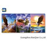 3d Animation 3d Pictures Natural Animation Of Flying Eagle For Indoor / Hotel Wall Poster for sale