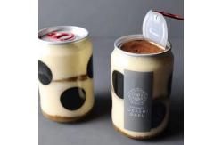 China Easy Open End 52mm Neck Plastic Soda Cans With EOE 250ml supplier