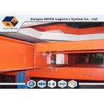Last Out Conventional Push Back Pallet Racking With Araldite Static Powder Coating for sale