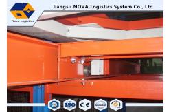 China Anti Rust Push Back Rack System With Electrostatic Spray Epoxy Resin supplier