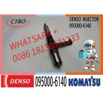 Neutral New Fuel Injector 095000-6140 6261-11-3200 For Komatsu PC800-8 Excavator Injector Assembly for sale
