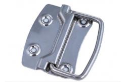 China 150kg 300LBS Chrome Plated Spring Loaded Hasp For Wooden Case supplier