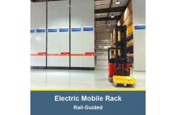 China Electric Mobile Pallet Racking  Rail-Guided Electric Mobile Rack Warehouse Storage Rack supplier