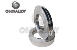 China Coffee Heater Switch 0.5mm Bimetallic Strip With -70 ~ 200 ℃ Allowable Temperature supplier