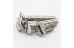 China DIN963 Stainless Steel Countersunk Head Screws Slotted Countersunk Head Machine Screw supplier