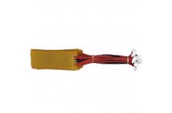 China Flexible Polyimide Heating Film Bending , 24V Heating Pad For U Shaped Pillow supplier