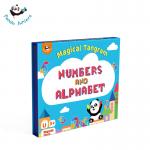 DIY Toddlers Tangram Puzzle Games Mathematic Concentration Skills Training for sale