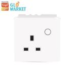 Glomarket Tuya Wall Socket With Google Assistant Voice / Timing Control For Smart Home for sale