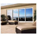 Plastic Balcony PVC Interior UPVC Sliding Door for sale