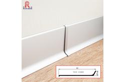 China Wall Decorative Aluminum Skirting Board Baseboards With Accessories supplier
