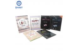 China Custom Blank Music Personalized Greeting Card CMYK Printing supplier