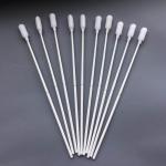 Disposable Oral Foam Swabs , Medical Foam Swabs With White PP Stick