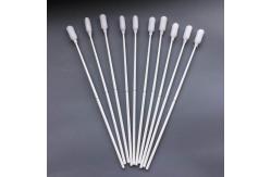 China Disposable Oral Foam Swabs , Medical Foam Swabs With White PP Stick supplier