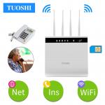 MTK Chipset LTE Router Volte With RJ11 Port 4x5dbi High Gain Antennas for sale