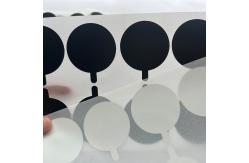China Waterproof Custom Tamper Seal Stickers Adhesive Printing Circle Private Vinyl Label supplier