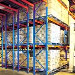 Steel Double Deep Pallet Stacking System For Heavy Duty Pallet Organization