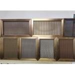 Decorative Woven Mesh Stainless Steel Railing Infill Panels For Metal Balustrade Systems for sale