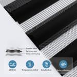 Modern Polyester Fiber Day And Night Material Windows Zebra Blinds Fabric for sale