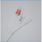 30ml Three Way Silicone Foley Catheter Anti Back Flow 400mm Length for sale