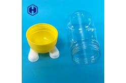 China Sealable Smell Proof Cute 330ML Plastic Cookie Jar With Lids supplier