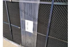 China Black Wire Steel Self Cleaning Screen Mesh For Quarry Industry Screen Seperating supplier
