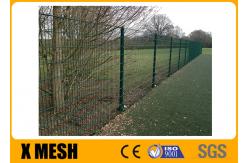 China Powder Coated 8mm Twin Wire Mesh Fencing Welded Panel For Commercial supplier