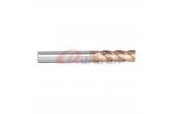 China 4 Flutes Single Flute Carbide End Mill 6mm 1/4 1/8 HRC55 supplier