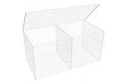 China Double Twisted HDG Galvanized 8x10cm Gabion Baskets Stone Filled Wire Cages supplier