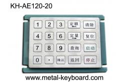 China Rugged Stainless steel Keyboard Gas Station Keypad with 20 Keys 5x4 Matrix supplier