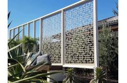 China Rectangle Decorative Aluminum Pool Fence Panels Privacy 6ft Height supplier