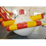 Disco Boat Inflatable Water Games Towable Crazy UFO Shape 2 Years Warranty for sale