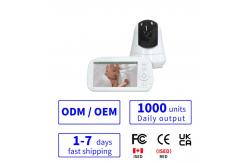 China 5 Inch HD Baby Monitor with 360° Pan-Tilt Camera & Night Vision supplier