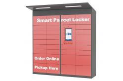 China Outside Self Service Parcel Delivery Pick Up Locker With App Smart Kiosk supplier
