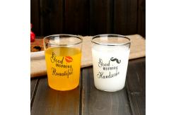 China Beer Heat Resistant 350ml Borosilicate Glass Coffee Cup supplier