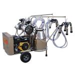 Electric Automatic Portable Goat Cow Milking Machine Gasoline Engine Type for sale
